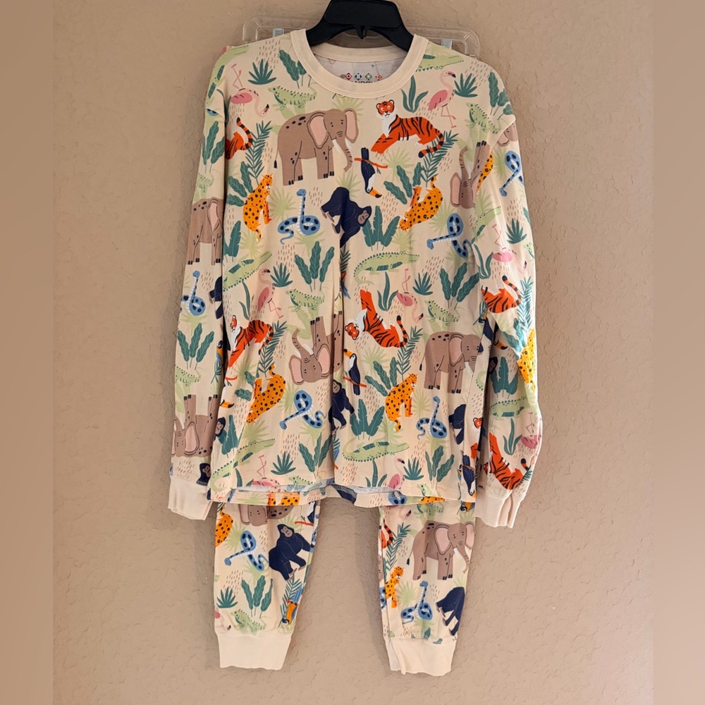 Landry's Rainforest Jungle Animal Print Pajamas  Cotton Sleepwear